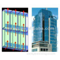 Double skin energy saving Curtain Wall